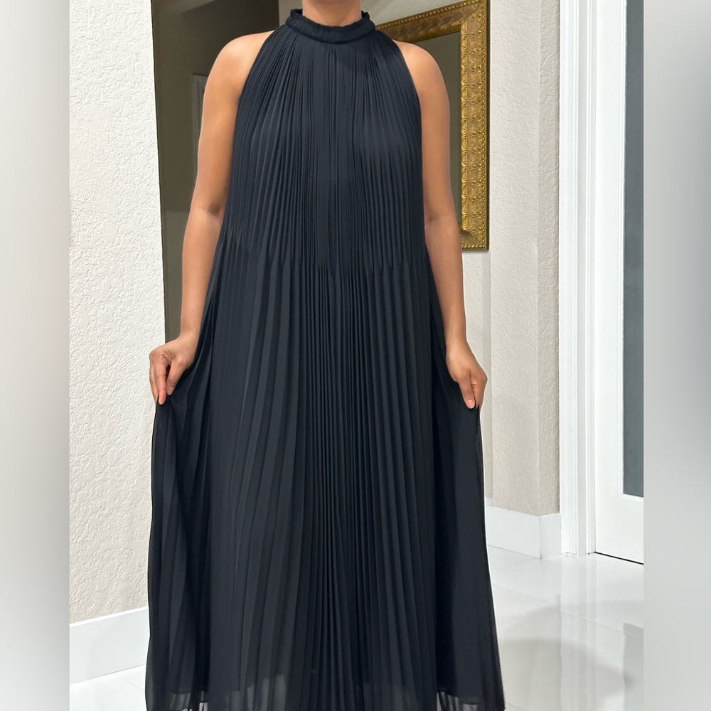 Black maxi dress